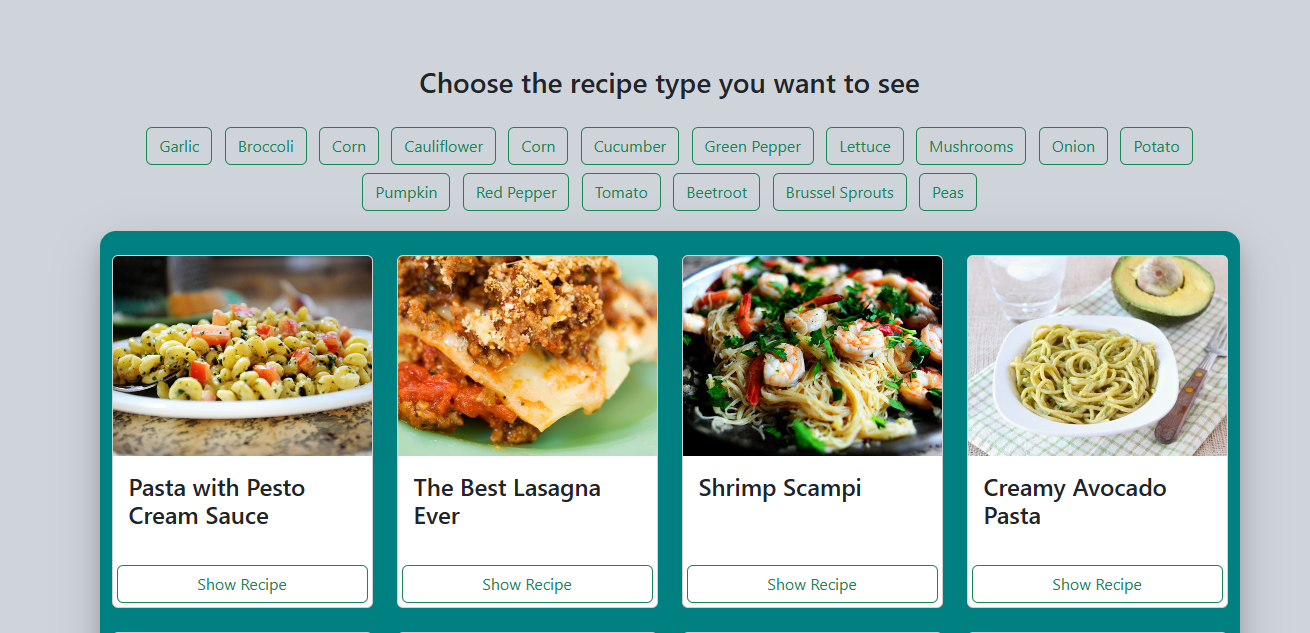 Flavor Book App Screenshot